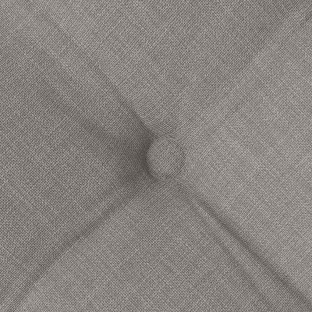 Zitkussens 2 pcs Taupe 40 x 40 x 6 cm Stof