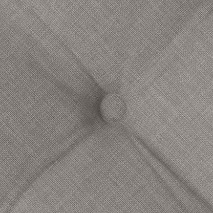 Zitkussens 2 pcs Taupe 40 x 40 x 6 cm Stof