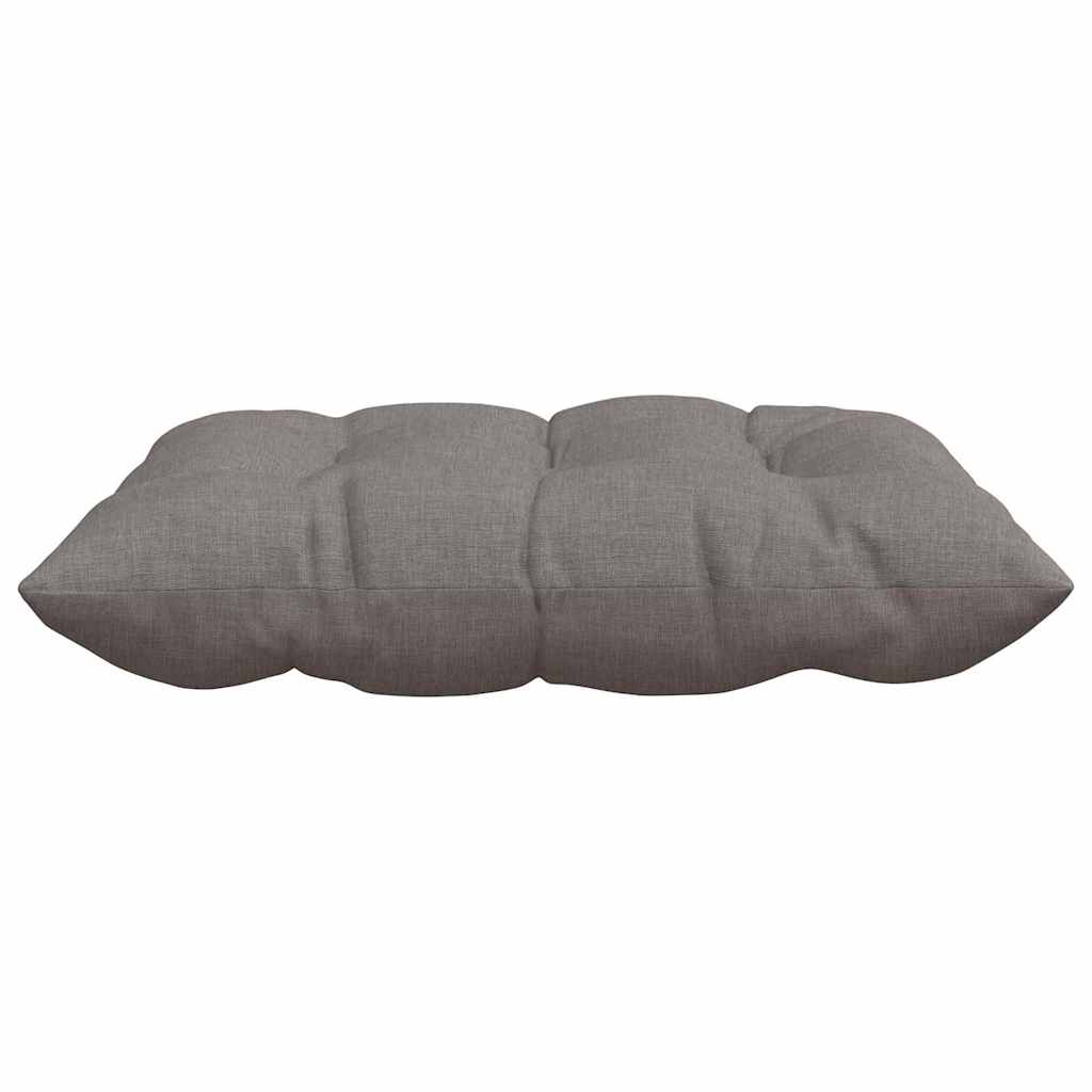 Zitkussens 2 pcs Taupe 40 x 40 x 6 cm Stof