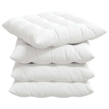 Zitkussens 2 pcs Wit 40 x 40 x 6 cm Stof