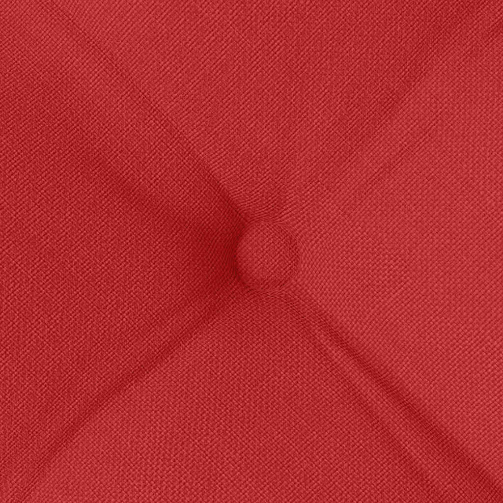 Zitkussens 2 pcs Rood 40 x 40 x 6 cm Stof