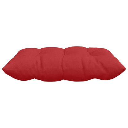 Zitkussens 2 pcs Rood 40 x 40 x 6 cm Stof