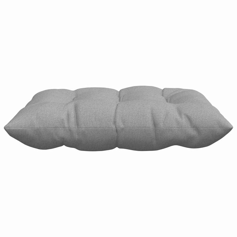 Zitkussens 2 pcs Wolkengrijs 40 x 40 x 6 cm Stof