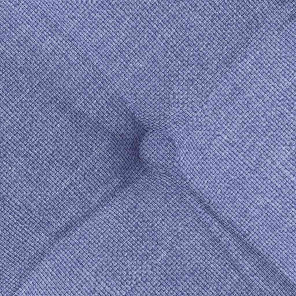 Zitkussens 2 pcs Jeans Blauw 40 x 40 x 6 cm Stof
