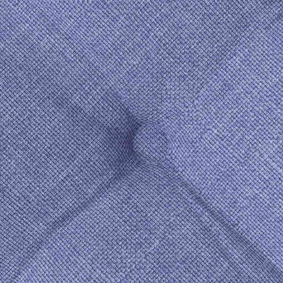 Zitkussens 2 pcs Jeans Blauw 40 x 40 x 6 cm Stof