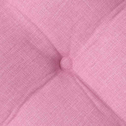 Zitkussens 2 pcs Roze 40 x 40 x 6 cm Stof