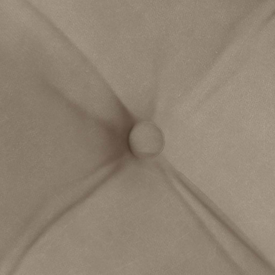 Zitkussens 4 pcs Taupe 40 x 40 cm Microvezel Stof