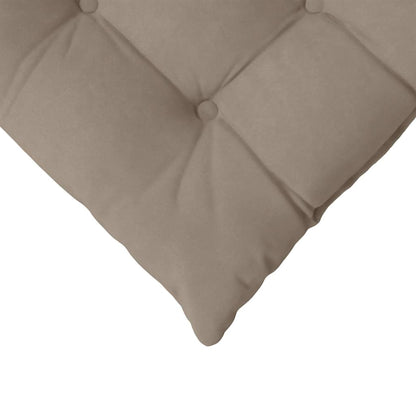 Zitkussens 4 pcs Taupe 40 x 40 cm Microvezel Stof