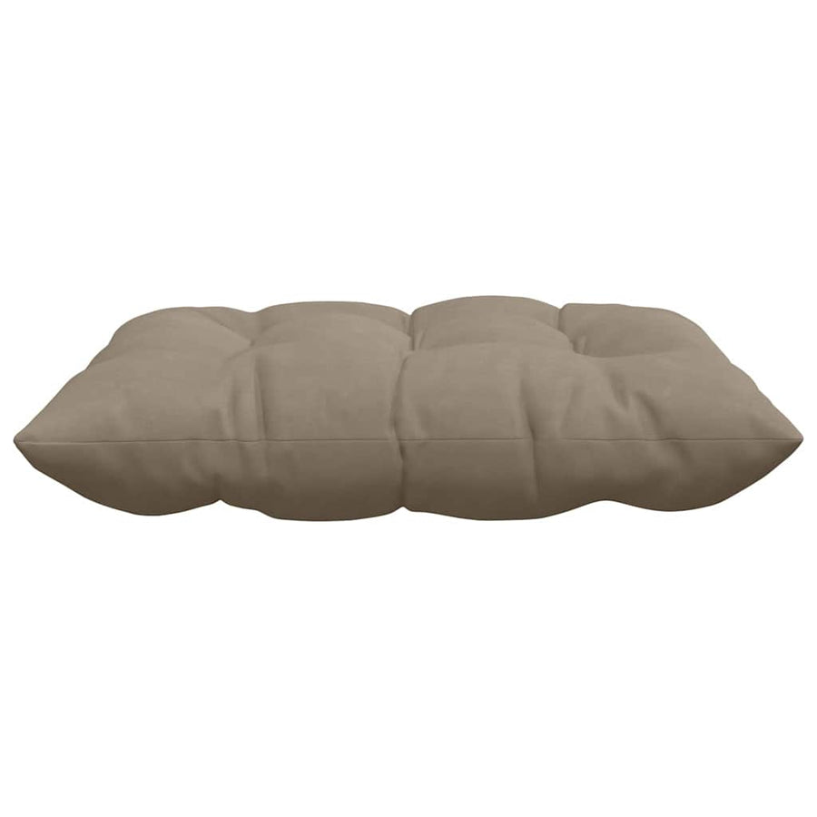 Zitkussens 4 pcs Taupe 40 x 40 cm Microvezel Stof