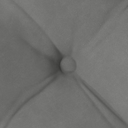 Zitkussens 4 pcs Donkergrijs 40 x 40 x 6 cm Microfibre