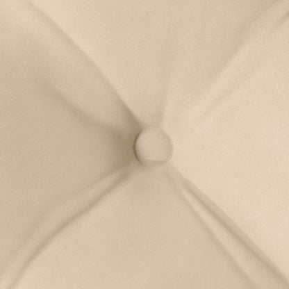 Zitkussens 4 pcs Crème 40 x 40 x 6 cm Microfibre