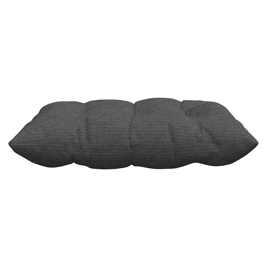 Zitkussens 4 pcs Donkergrijs 40 x 40 x 6 cm Katoen Stof