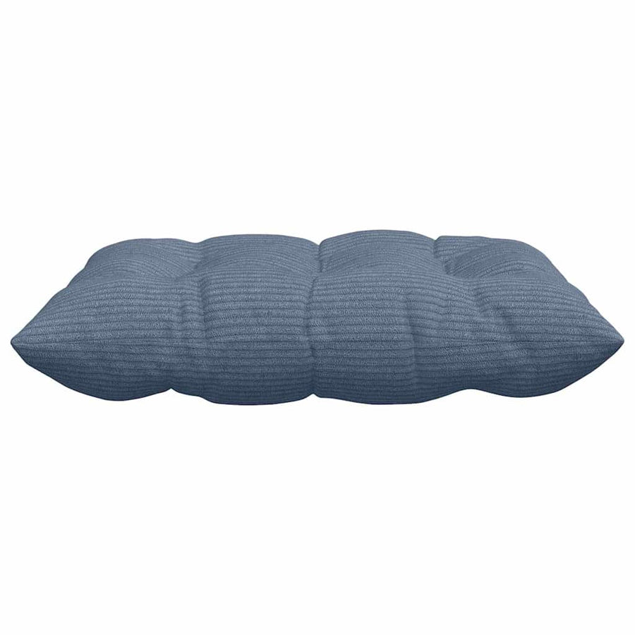 Zitkussens 4 pcs Blauw 40 x 40 x 6 cm Katoen Stof