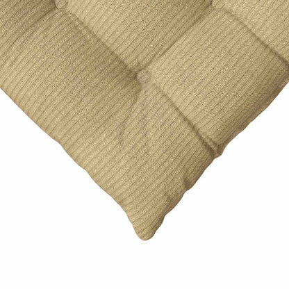 Zitkussens 4 pcs Grijs groen 40 x 40 x 6 cm Katoen Stof