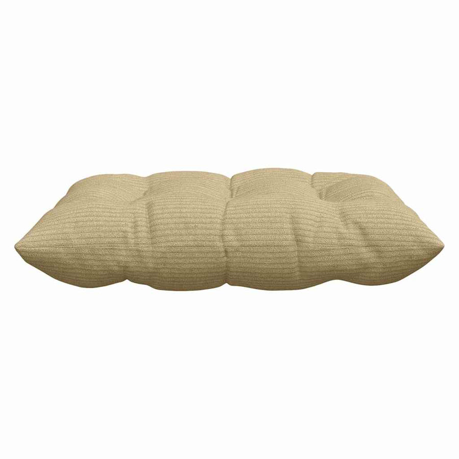 Zitkussens 4 pcs Grijs groen 40 x 40 x 6 cm Katoen Stof