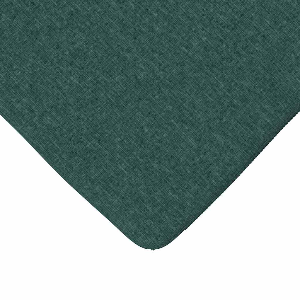 Zitkussens 4 pcs Donkergroen 40 x 40 x 3 cm Stof