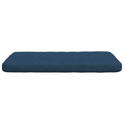 Zitkussens 4 pcs Blauw 40 x 40 x 3 cm Stof