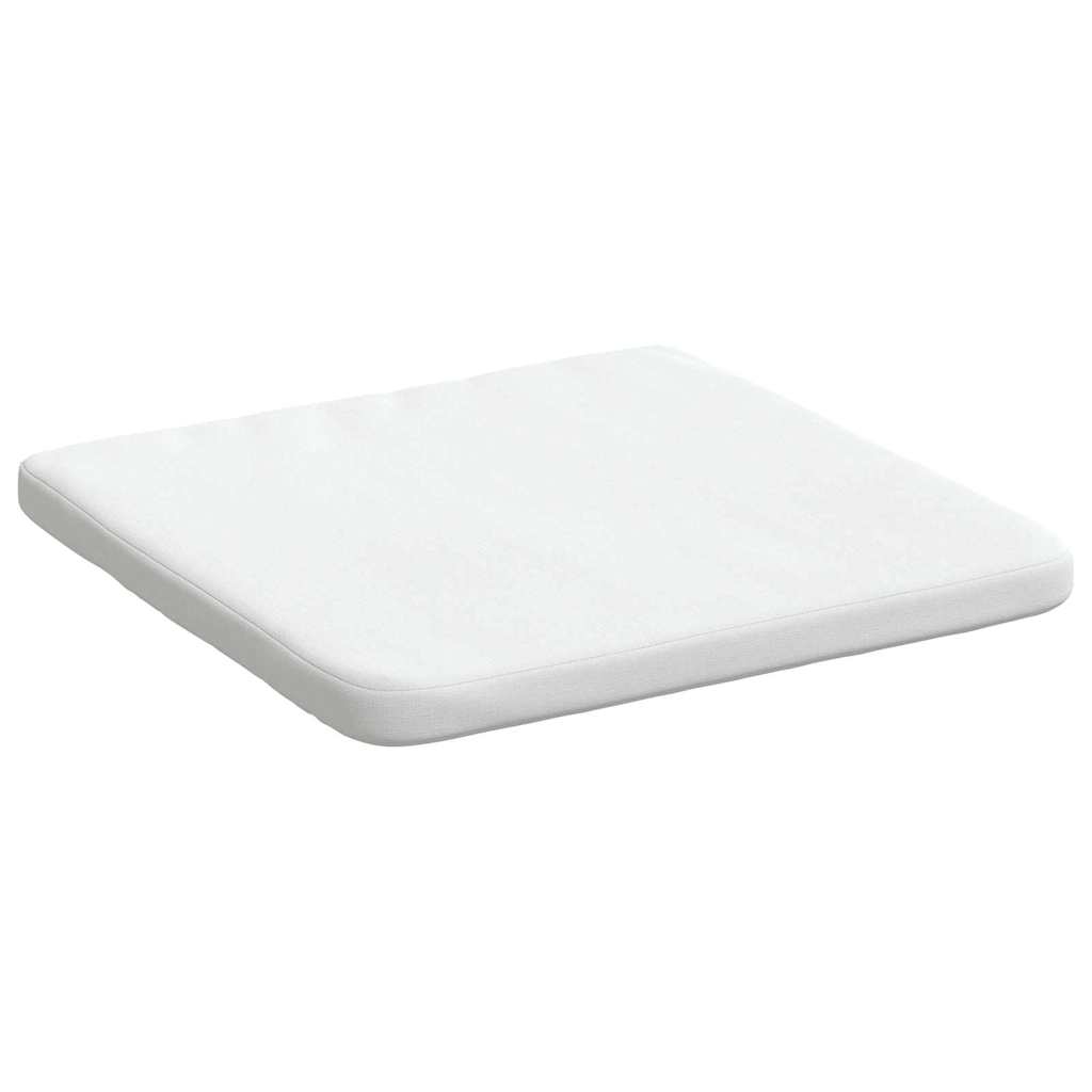 Zitkussens 4 Stuks 40 X 40 X 3 Cm Stof Wit