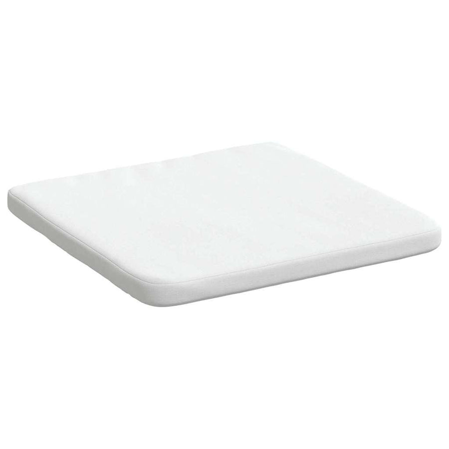 Zitkussens 4 Stuks 40 X 40 X 3 Cm Stof Wit