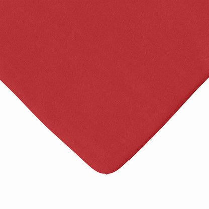 Zitkussens 4 pcs Rood 40 x 40 x 3 cm Stof