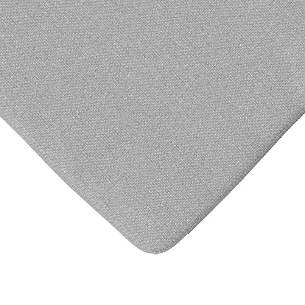 Zitkussens 4 pcs Wolkengrijs 40 x 40 x 3 cm Stof