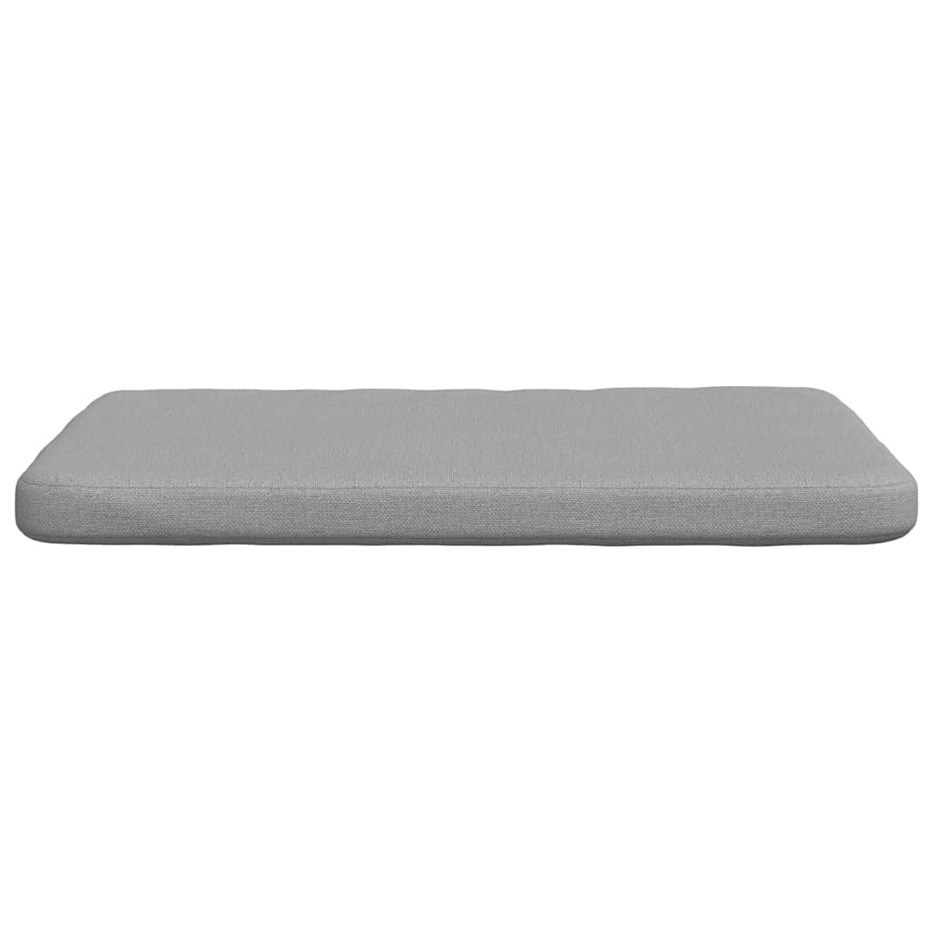 Zitkussens 4 pcs Wolkengrijs 40 x 40 x 3 cm Stof