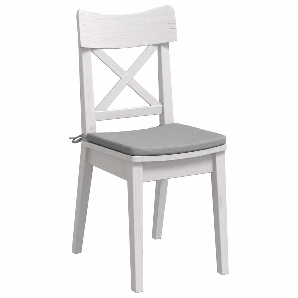 Zitkussens 4 pcs Wolkengrijs 40 x 40 x 3 cm Stof