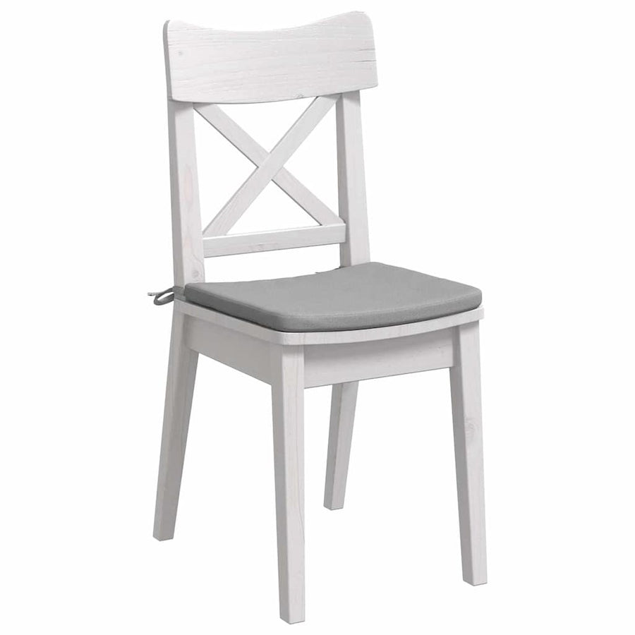 Zitkussens 4 pcs Wolkengrijs 40 x 40 x 3 cm Stof