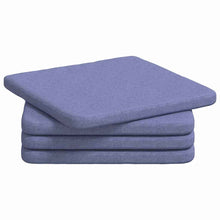 Zitkussens 4 pcs Jeans Blauw 40 x 40 x 3 cm Stof
