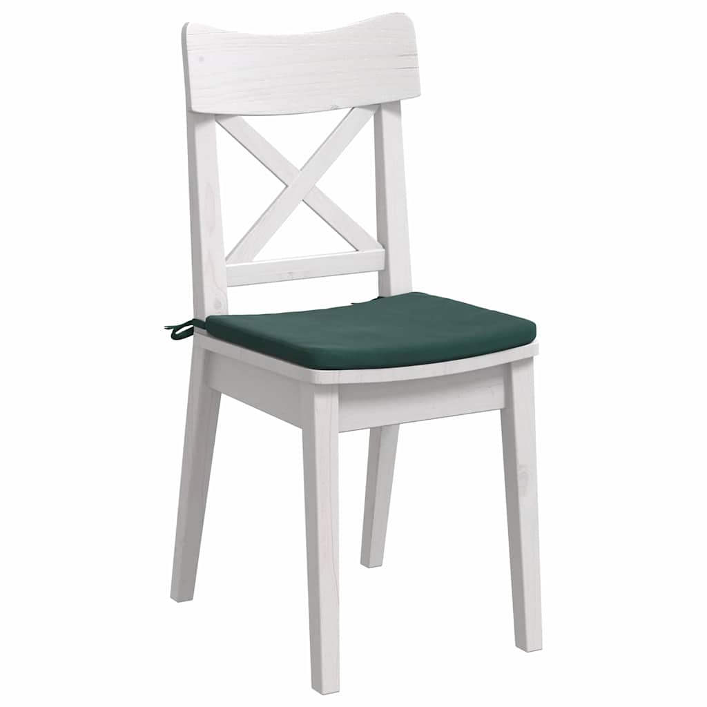 Zitkussens 4 pcs Donkergroen 40 x 40 x 3 cm Fluweel