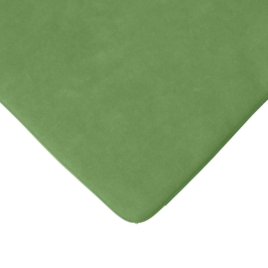 Zitkussens 4 pcs Lichtgroen 40 x 40 x 3 cm Fluweel