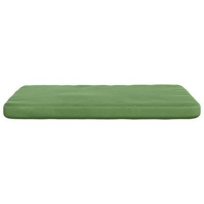 Zitkussens 4 pcs Lichtgroen 40 x 40 x 3 cm Fluweel