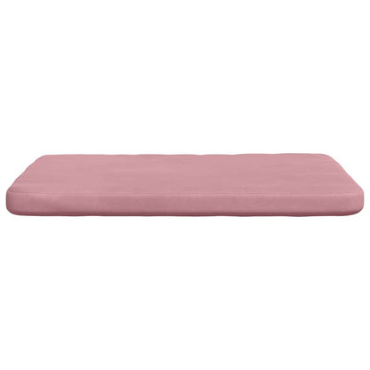 Zitkussens 4 pcs Roze 40 x 40 x 3 cm Fluweel