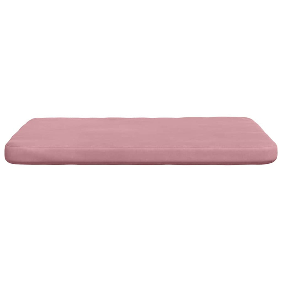 Zitkussens 4 pcs Roze 40 x 40 x 3 cm Fluweel