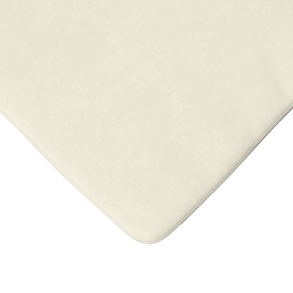 Zitkussens 4 pcs Crème 40 x 40 x 3 cm Fluweel