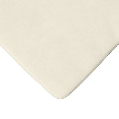 Zitkussens 4 pcs Crème 40 x 40 x 3 cm Fluweel