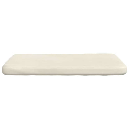 Zitkussens 4 pcs Crème 40 x 40 x 3 cm Fluweel