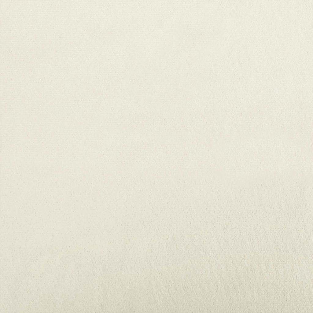 Zitkussens 4 pcs Crème 40 x 40 x 3 cm Fluweel