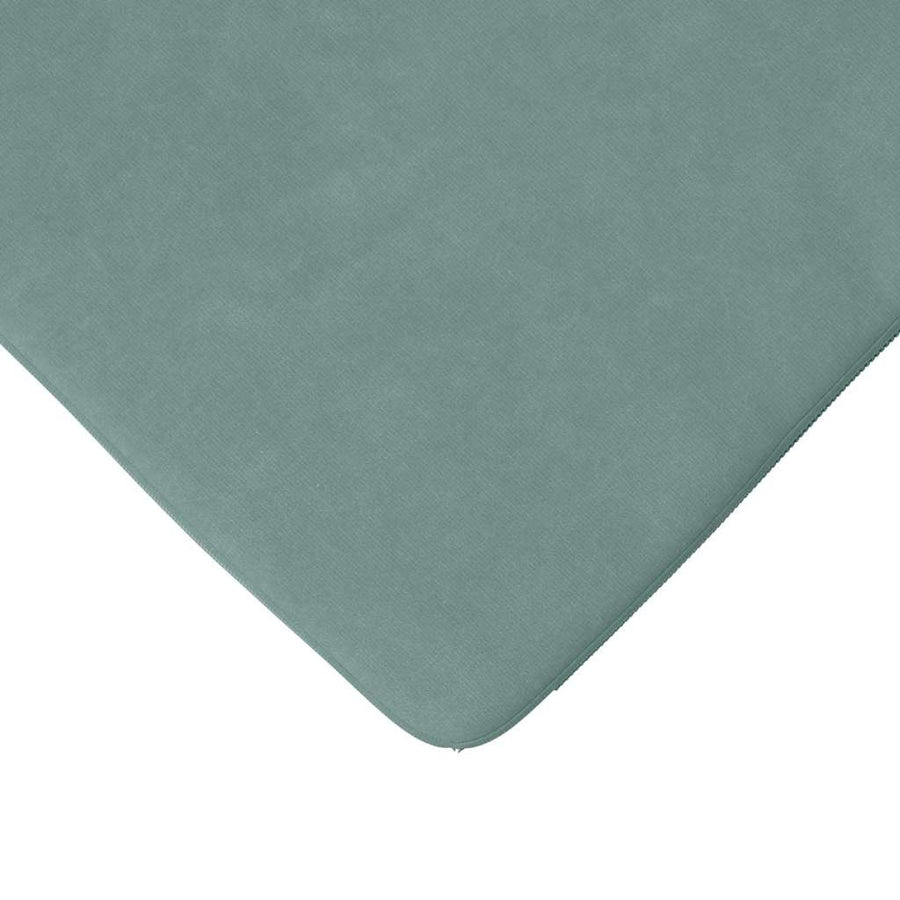 Zitkussens 4 pcs Zeegroen 40 x 40 x 3 cm Fluweel