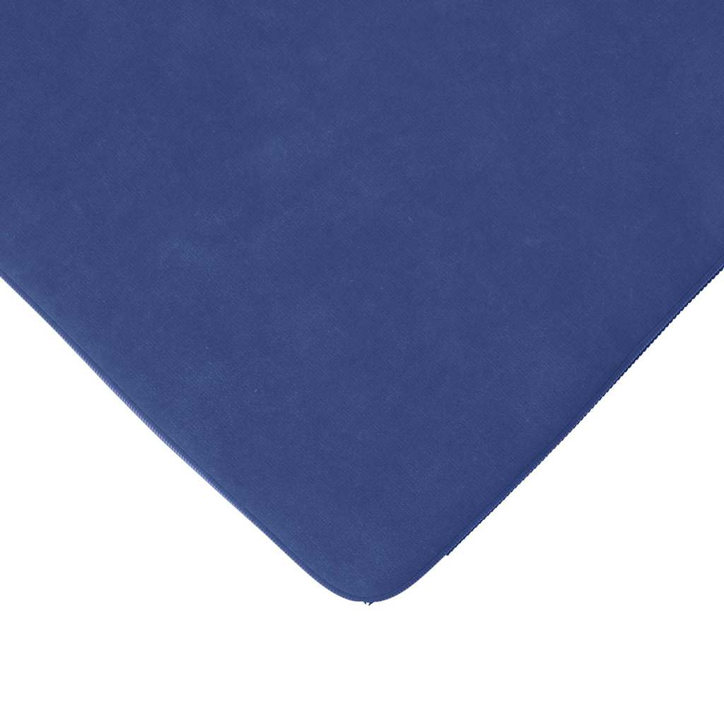 Zitkussens 4 pcs Politieblauw 40 x 40 x 3 cm Fluweel