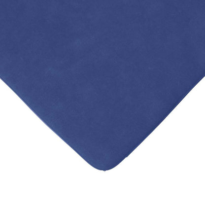 Zitkussens 4 pcs Politieblauw 40 x 40 x 3 cm Fluweel