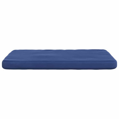 Zitkussens 4 pcs Politieblauw 40 x 40 x 3 cm Fluweel