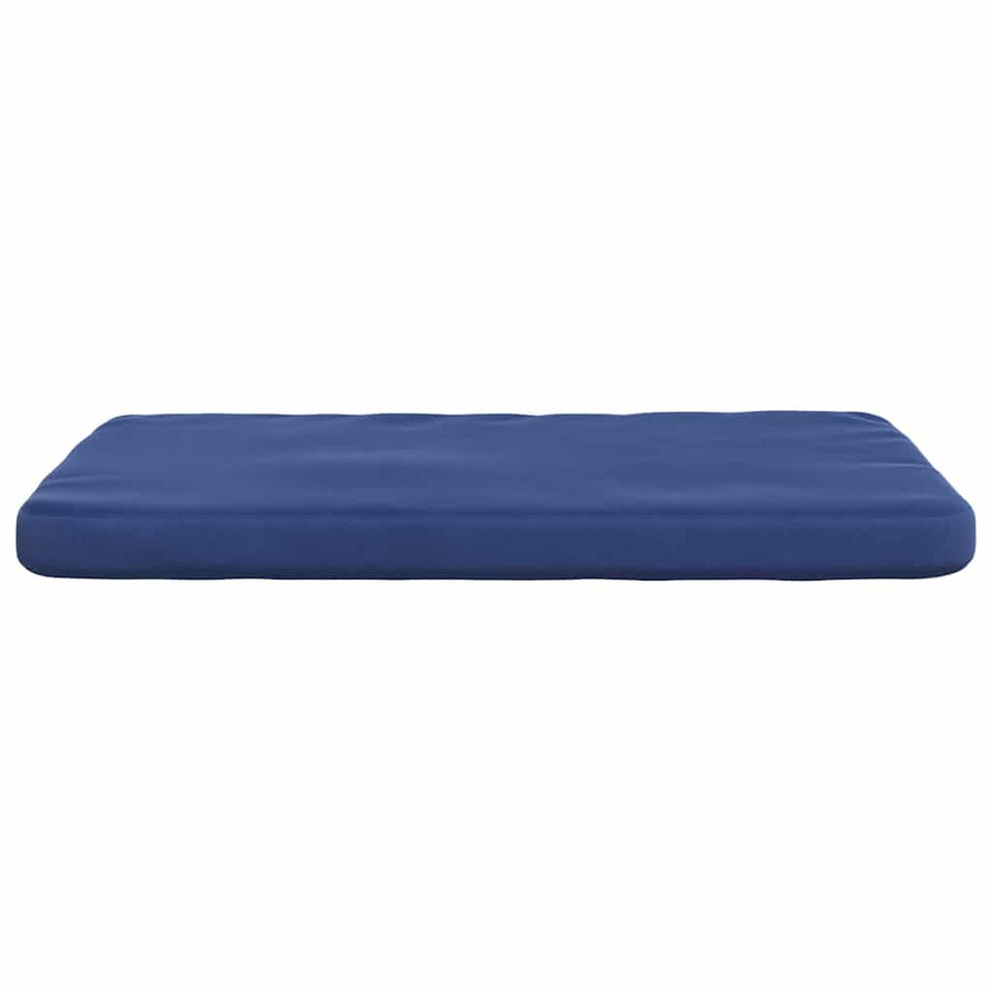 Zitkussens 4 pcs Politieblauw 40 x 40 x 3 cm Fluweel
