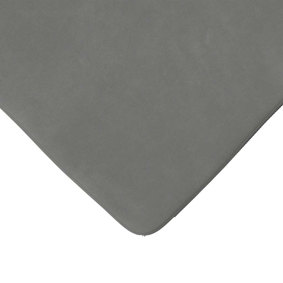 Zitkussens 4 pcs Donkergrijs 40 x 40 x 3 cm Microvezel Stof