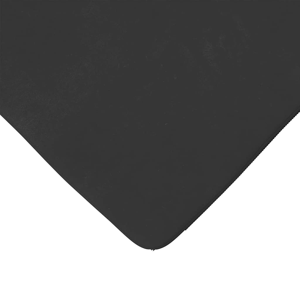 Zitkussens 4 pcs Zwart 40 x 40 x 3 cm Microvezel Stof