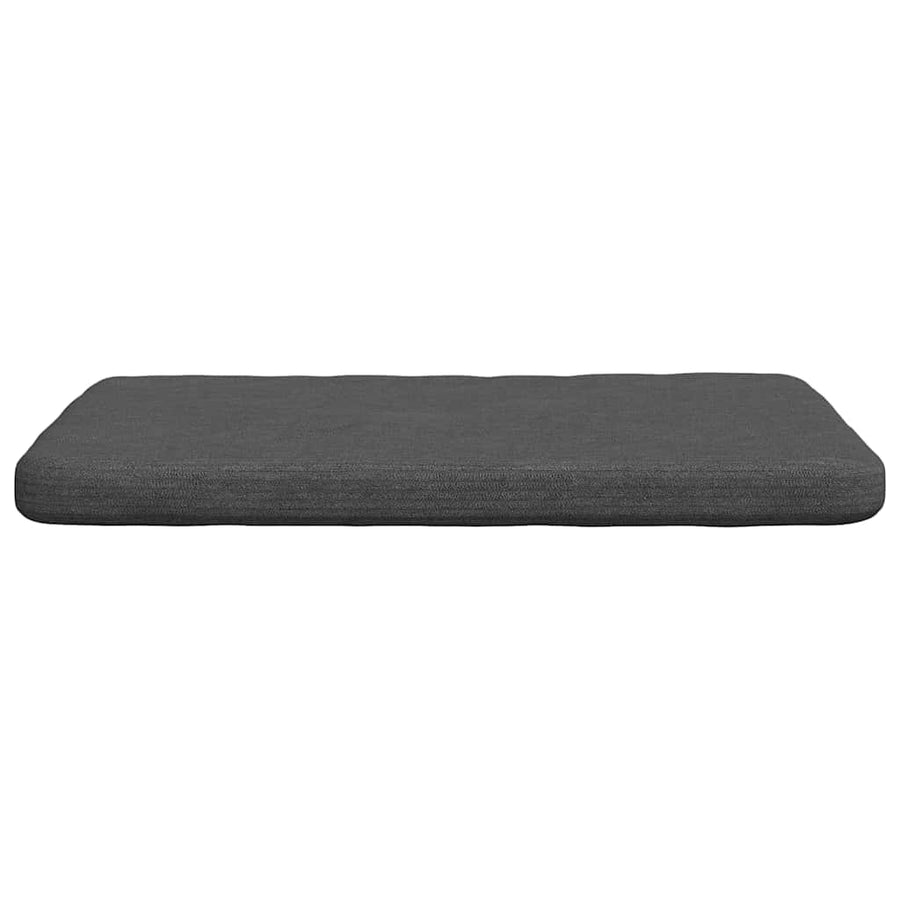 Zitkussens 4 pcs Donkergrijs 40 x 40 x 3 cm Katoen Stof