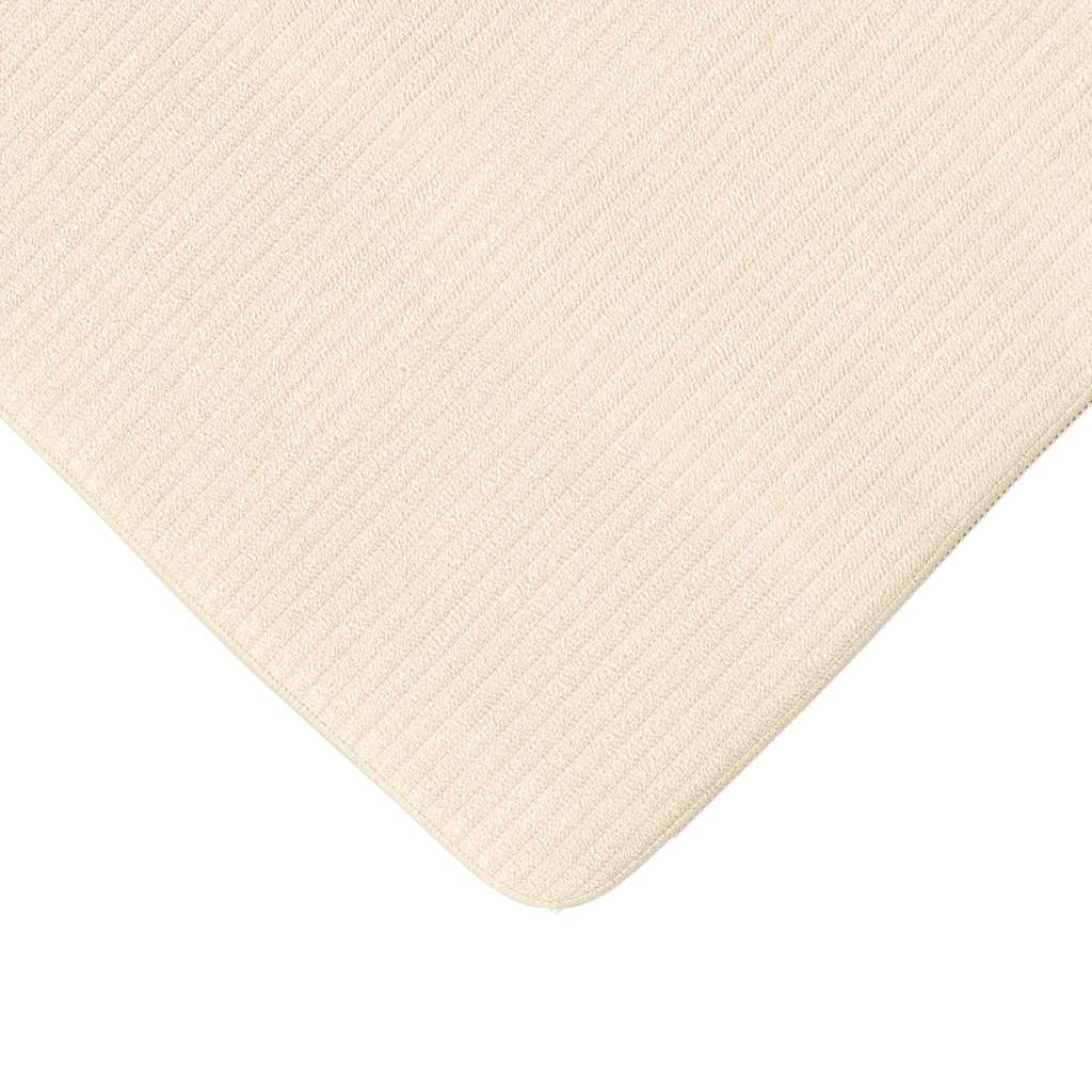Zitkussens 4 pcs Crème 40 x 40 x 3 cm Katoen Stof