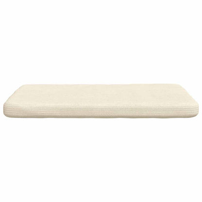 Zitkussens 4 pcs Crème 40 x 40 x 3 cm Katoen Stof