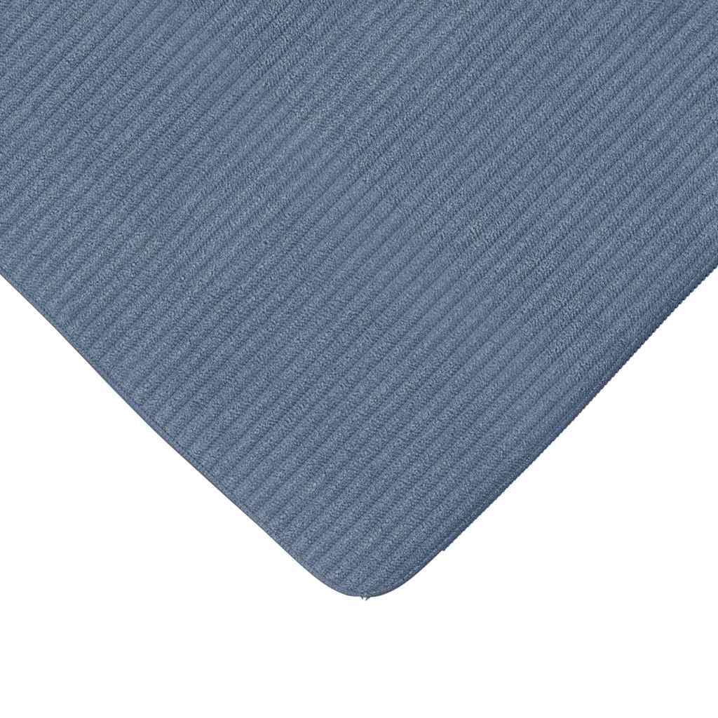 Zitkussens 4 stuks Blauw 40 x 40 x 3 cm Cordstof