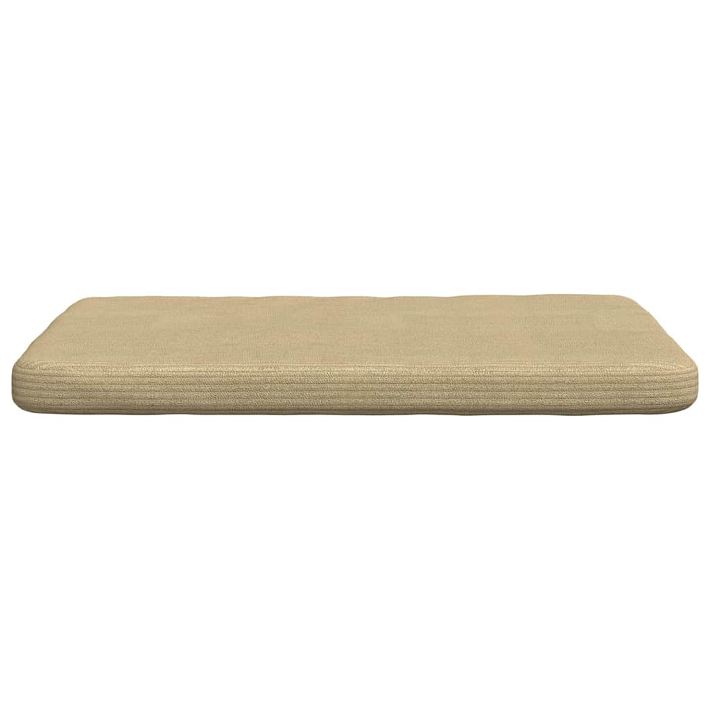 Zitkussens 4 pcs Grijs groen 40 x 40 x 3 cm Katoen Stof